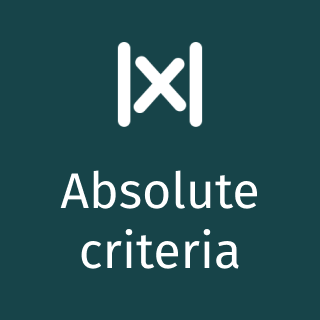 Absolute criteria