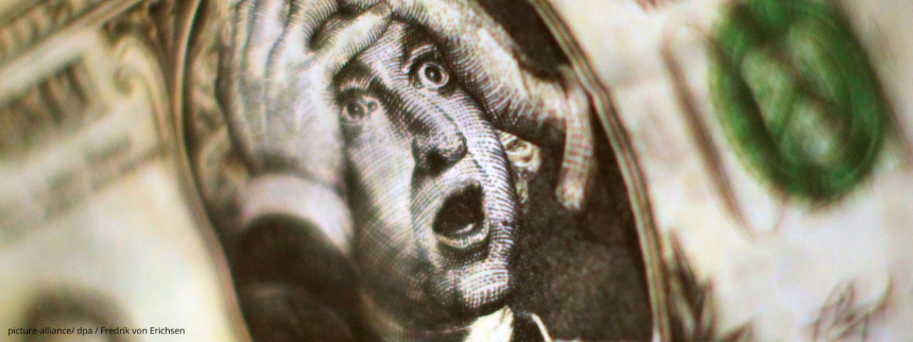 Dollar Bill Shocked George Washington